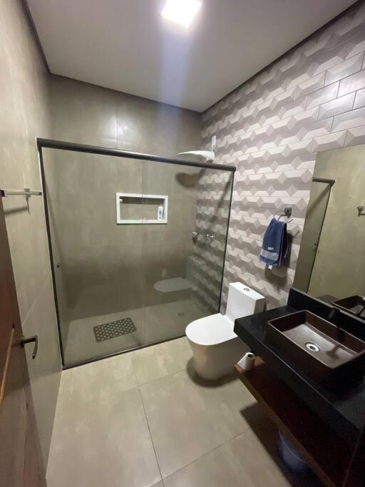 Вілла Casa Com Piscina Aquecida E Wi-Fi Ітапетінінга Екстер'єр фото